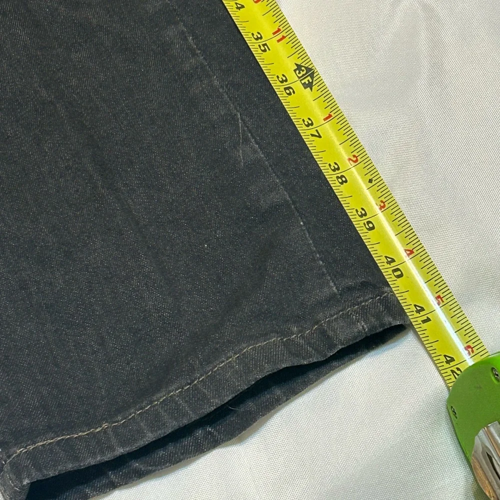 Levi's Men's Dark Black Straight Jeans